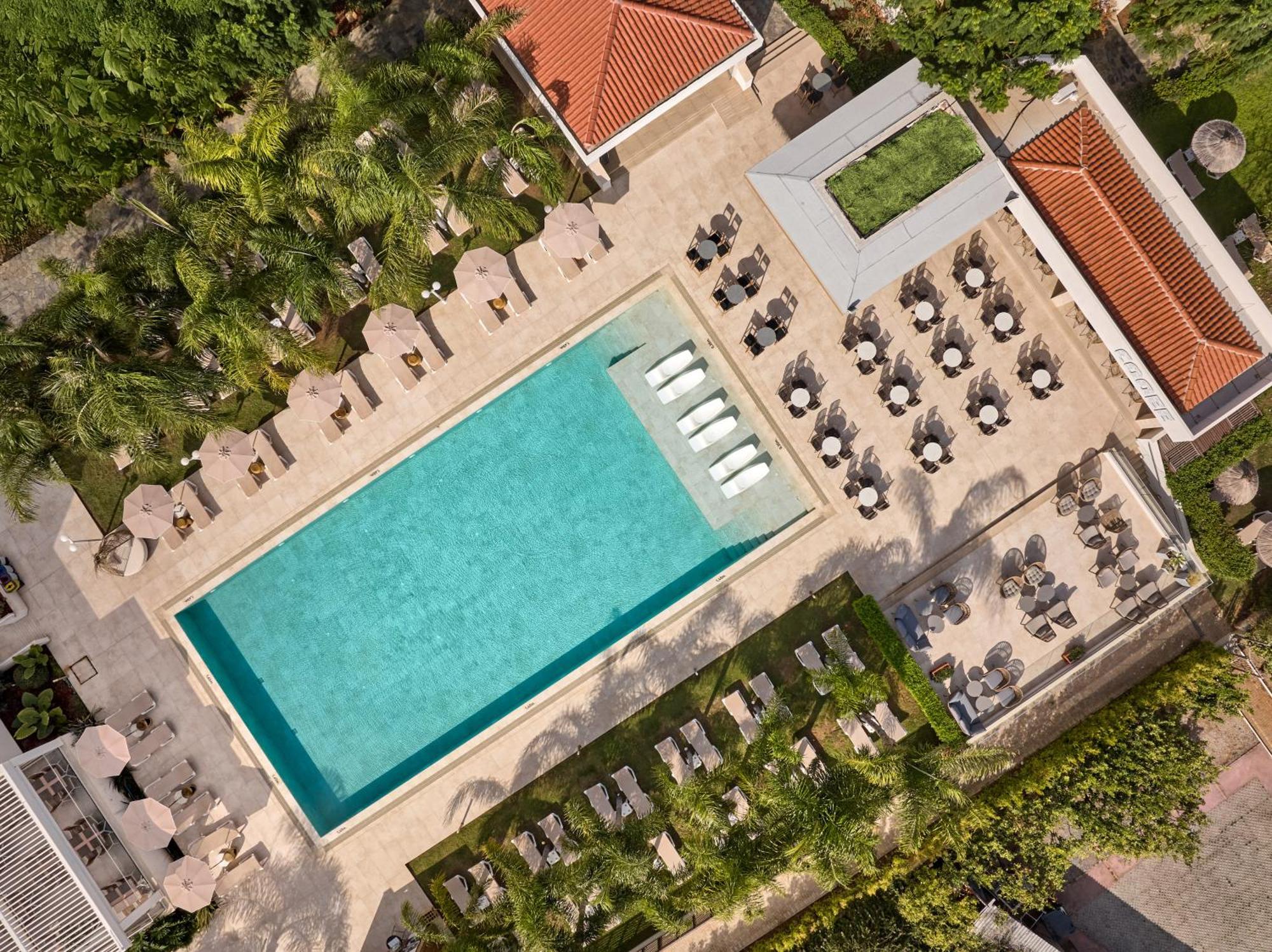 Kyknos Beach Hotel & Bungalows Mália Exterior foto