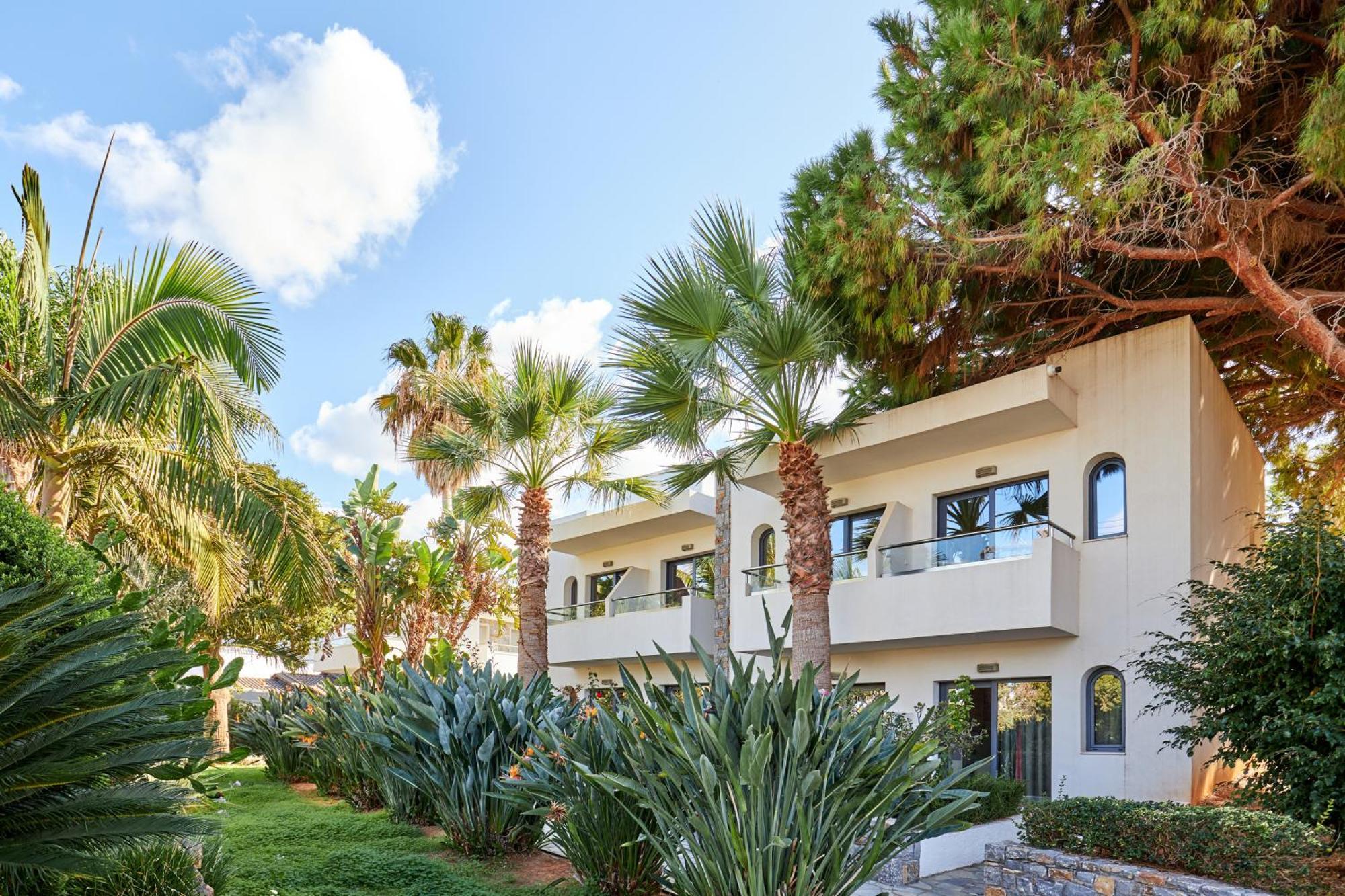 Kyknos Beach Hotel & Bungalows Mália Exterior foto