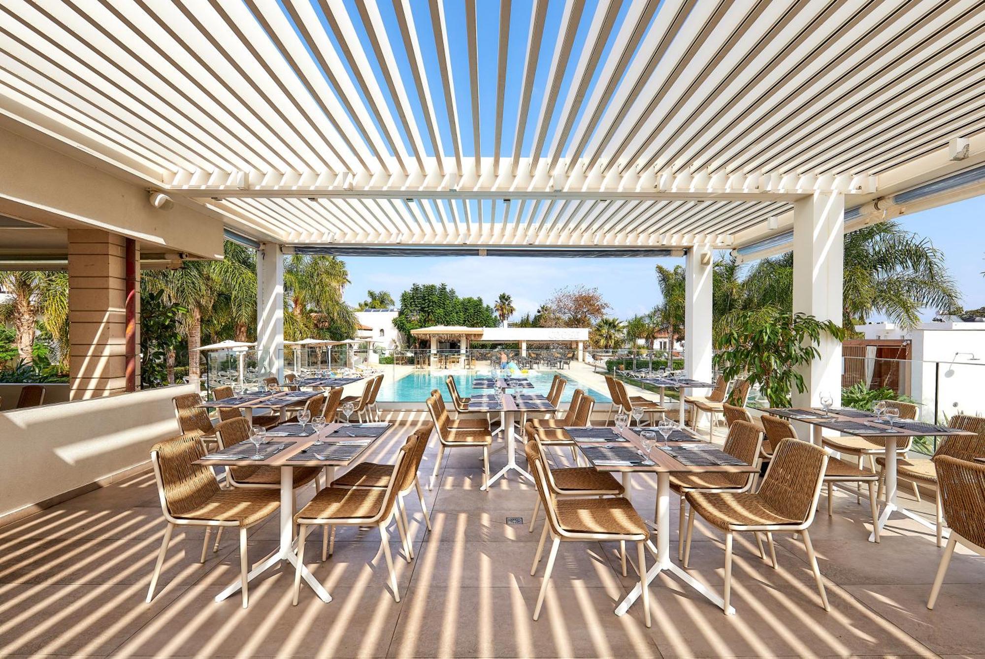 Kyknos Beach Hotel & Bungalows Mália Exterior foto