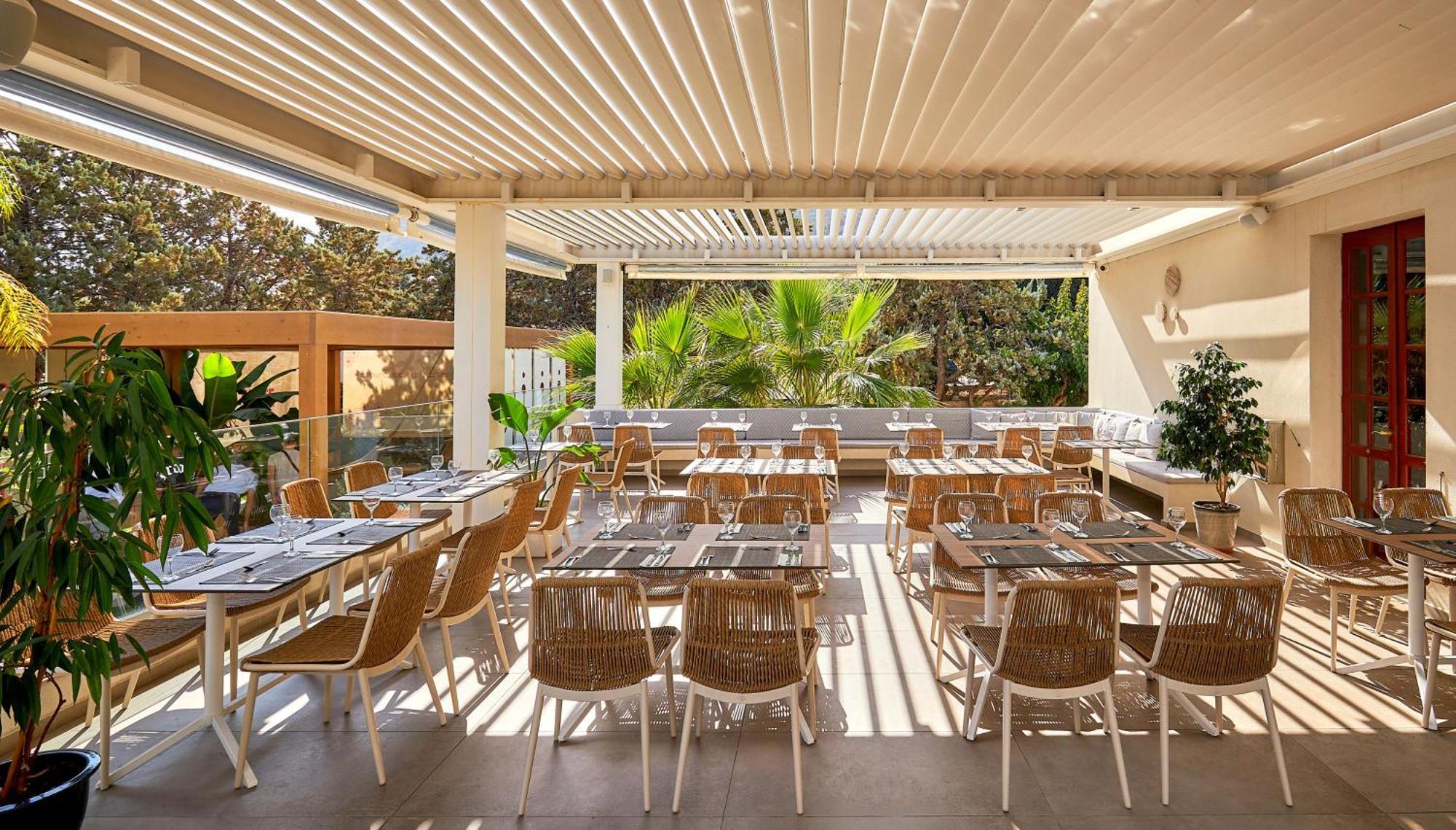 Kyknos Beach Hotel & Bungalows Mália Exterior foto