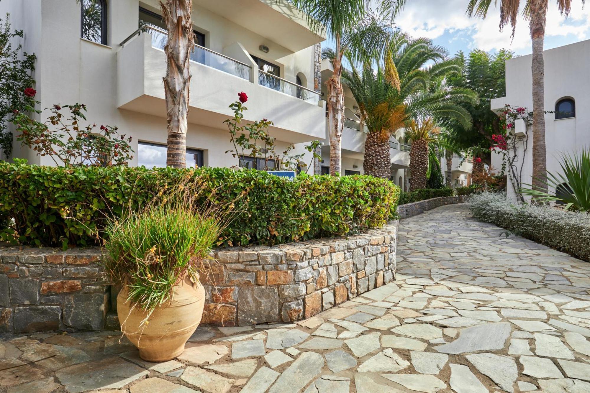 Kyknos Beach Hotel & Bungalows Mália Exterior foto